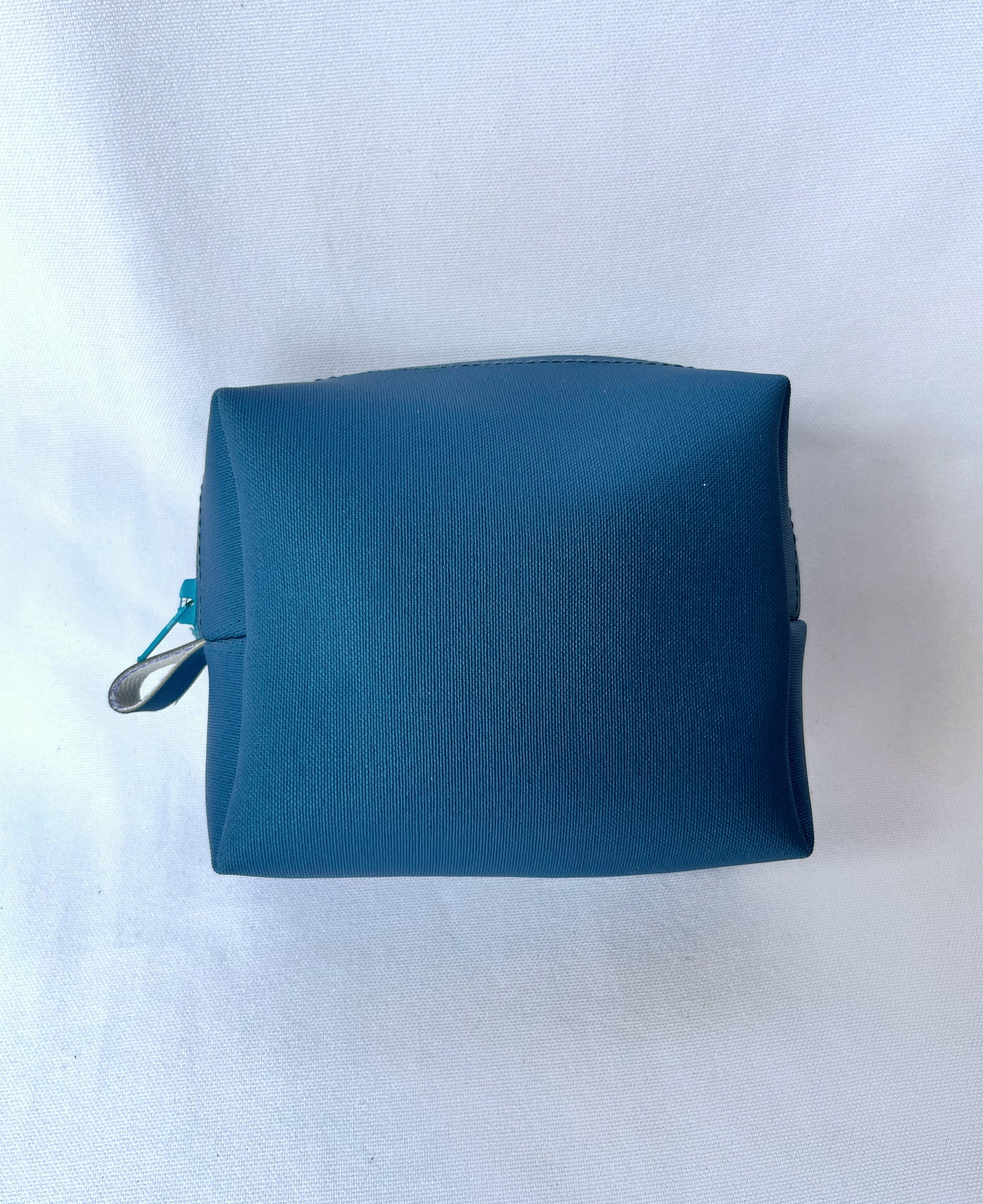 Monedero de vinil pequeño azul