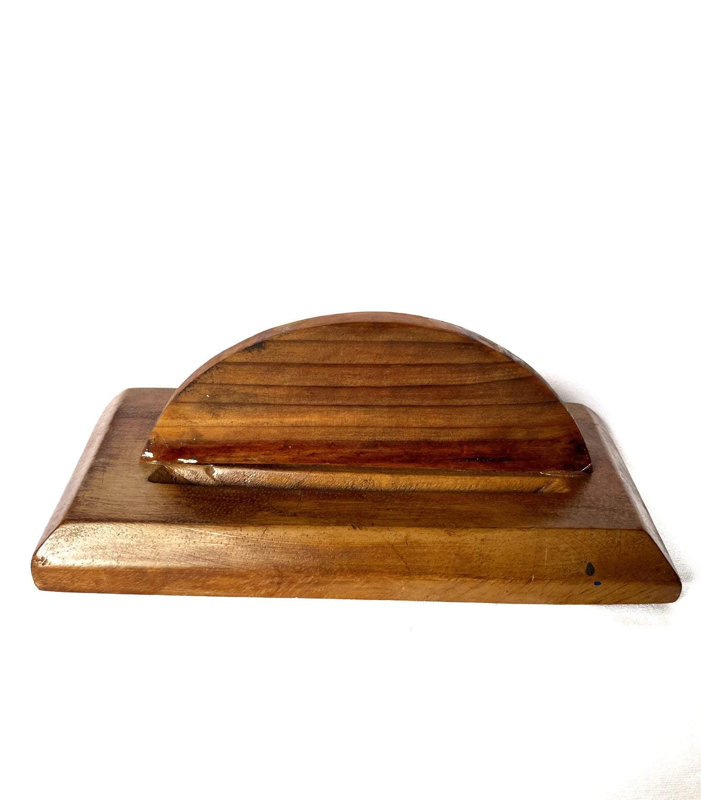 Porta lapiceros de madera sencillo