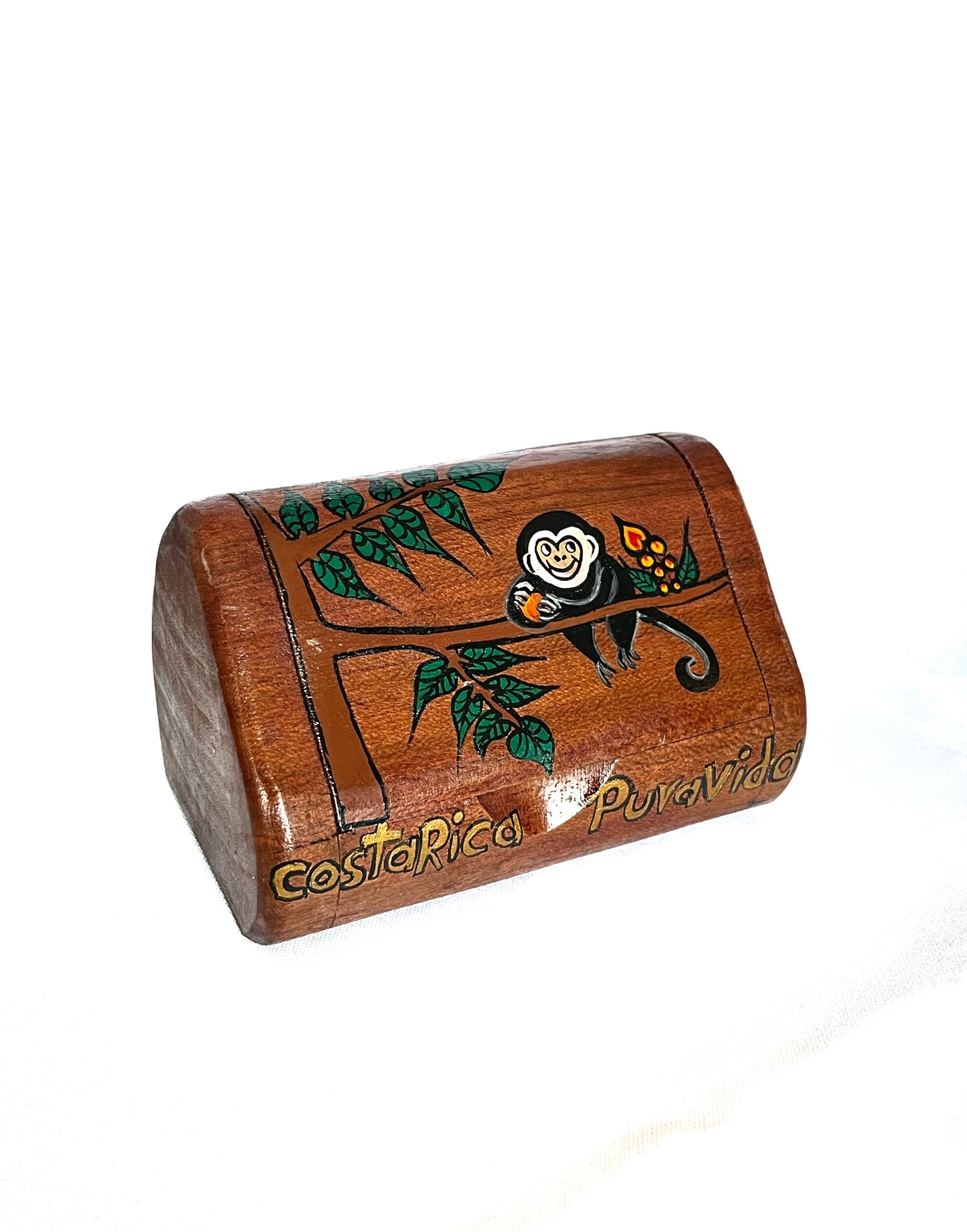 Joyero dibujo Mono con vegetacion