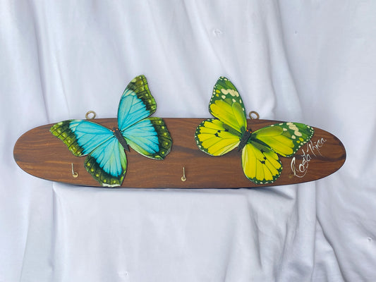 Porta llave mariposa