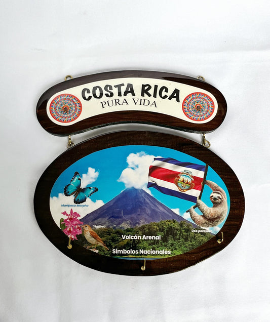 Porta llave volcán