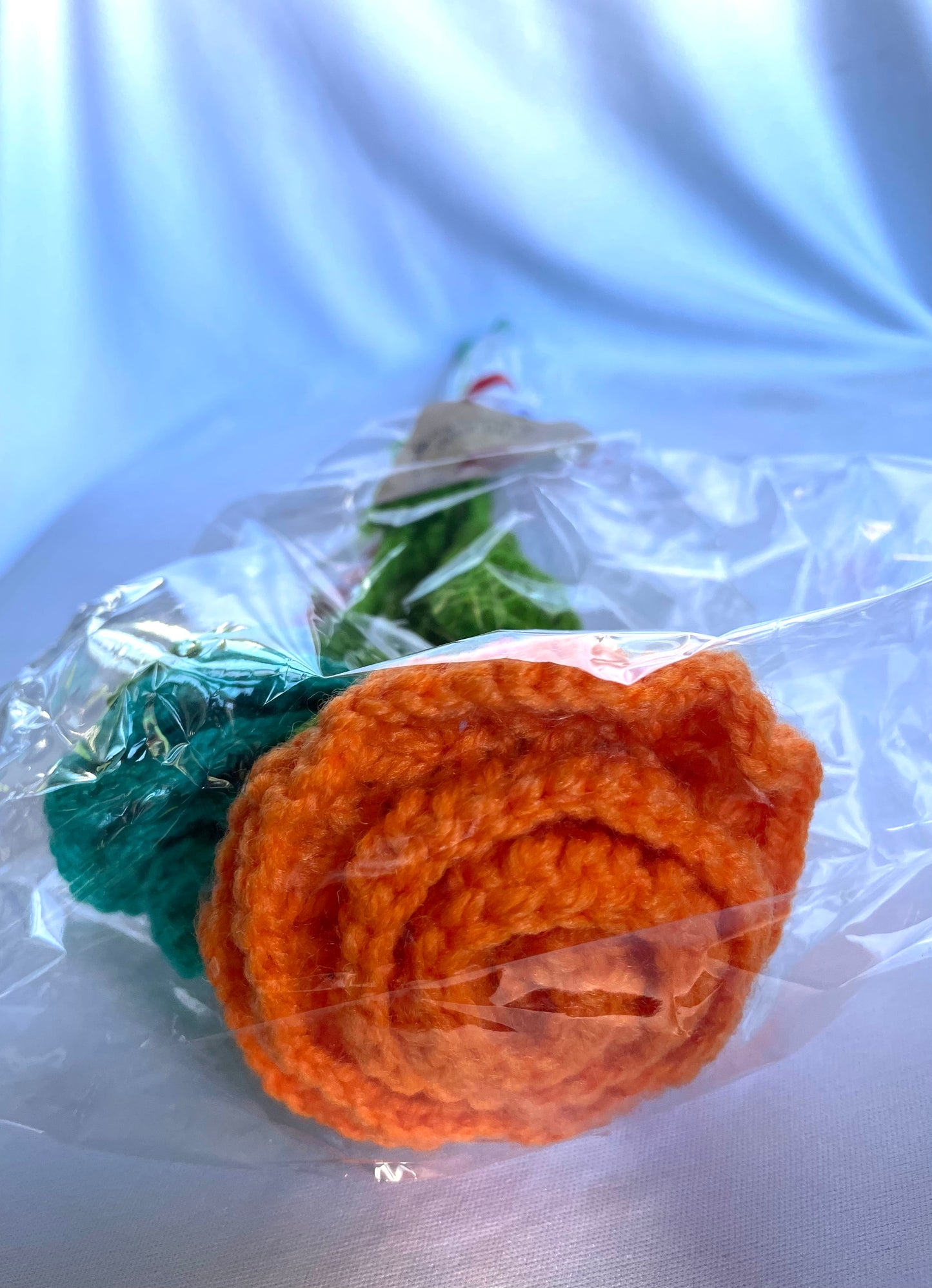 Rosa elaborada en crochet