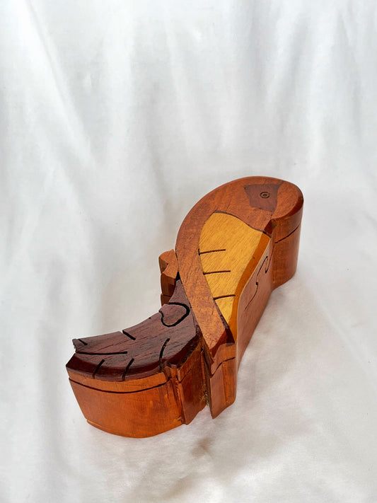 cofre de madera de lapa