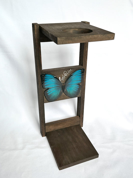 Chorreador de mariposa morpho
