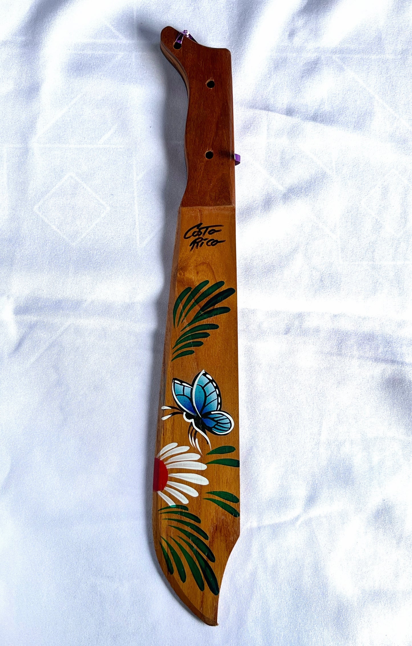 Machete de mariposa morpho