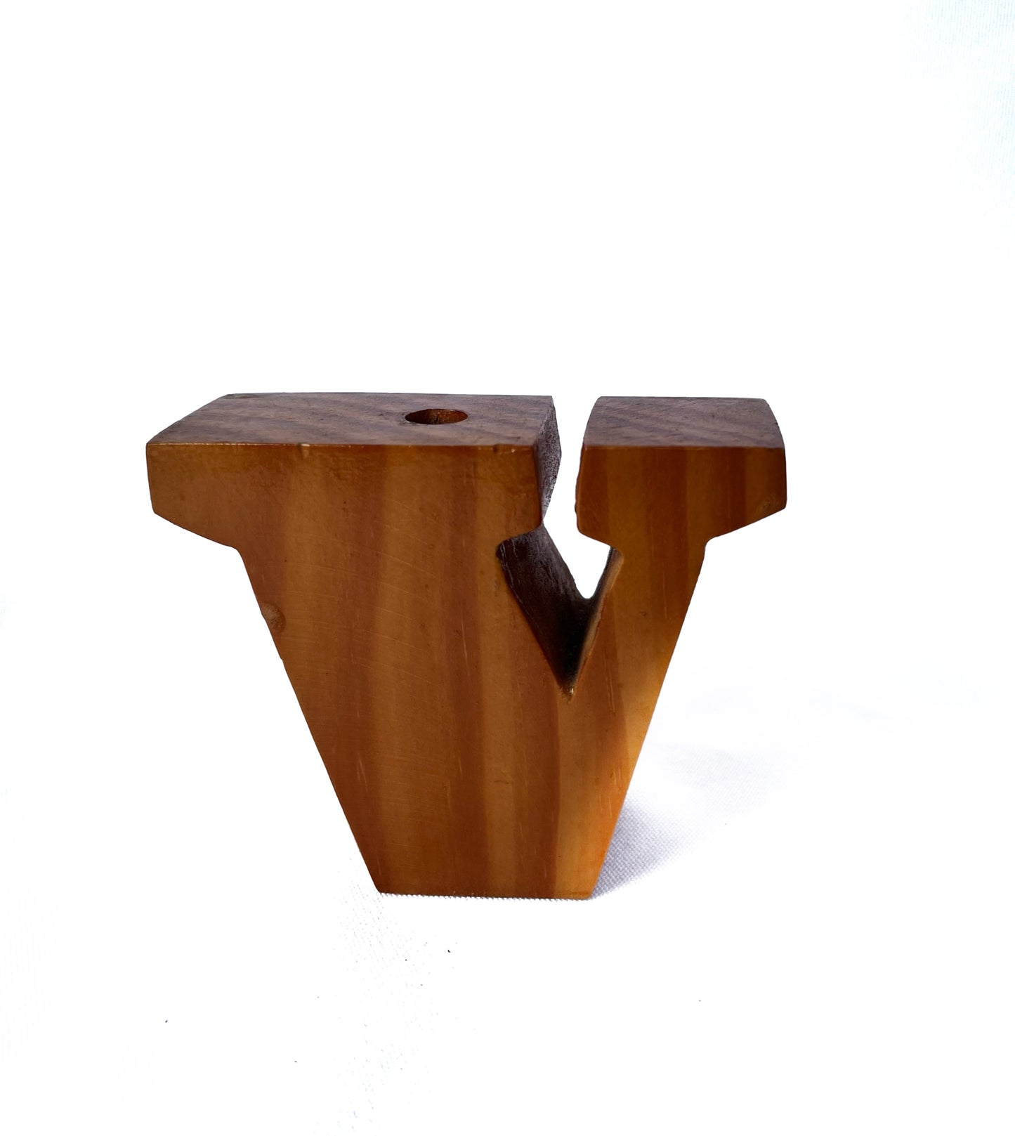 Llaveros de letras de madera