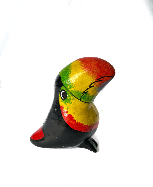 Tucán adorno arcilla