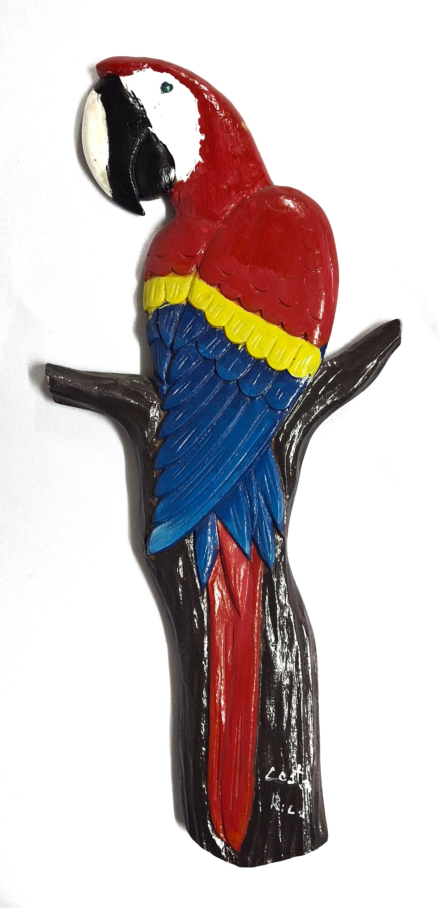 Lapa tallada en madera