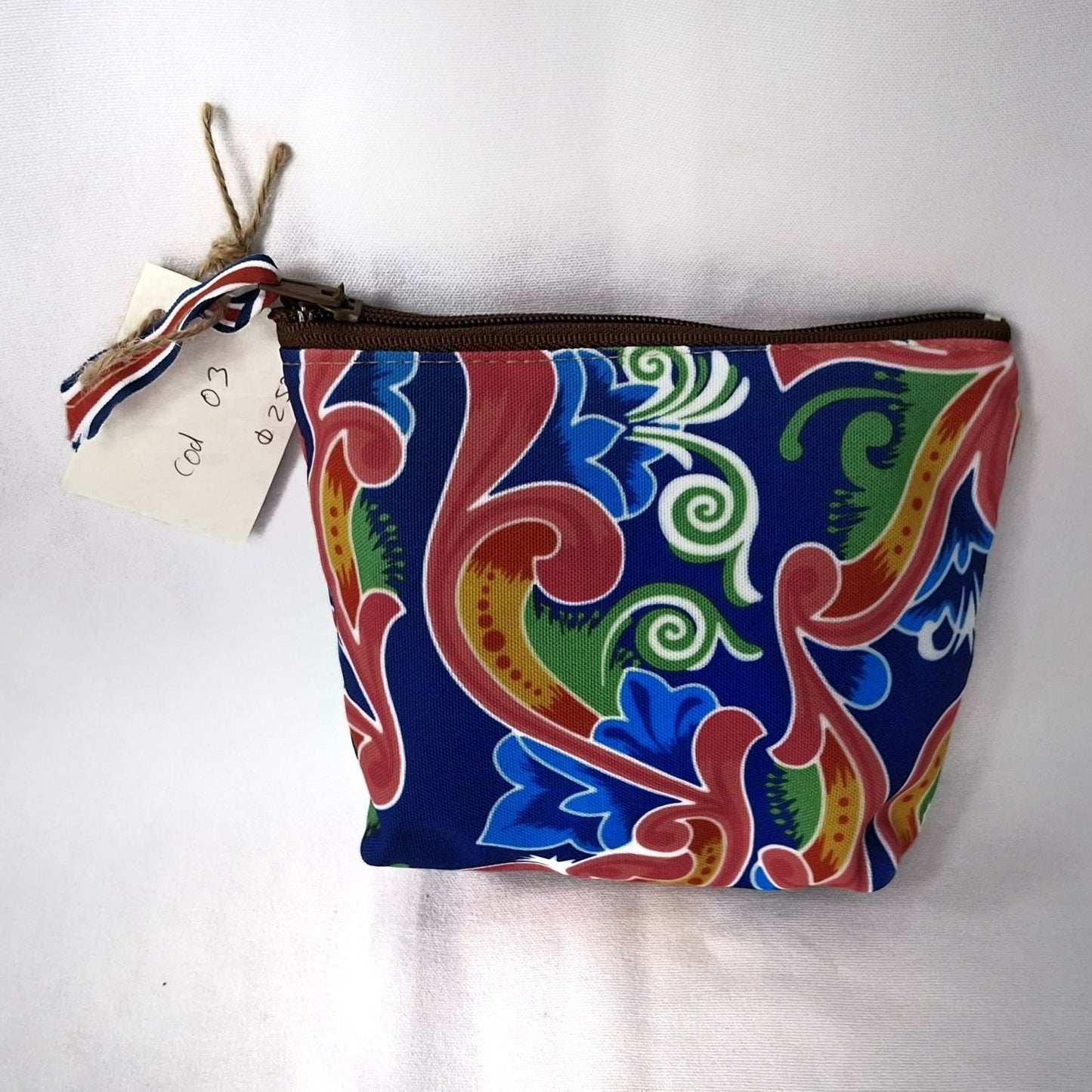 Monedero con Estampado Típico